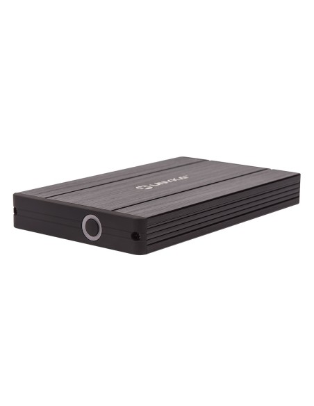 UNYKAch 25201 Caja de disco duro (HDD) Negro 2.5"