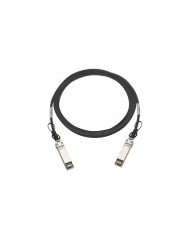 QNAP CAB-DAC30M-SFP28-DEC01 cable de fibra optica 3 m DAC Negro