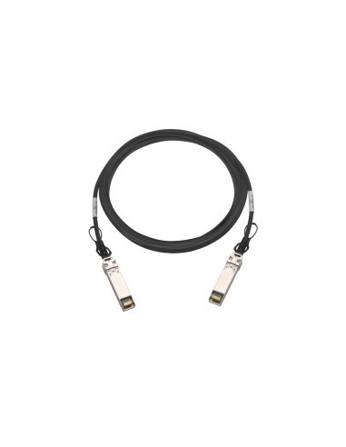 QNAP CAB-DAC30M-SFPP cable de fibra optica 3 m SFP+ Negro