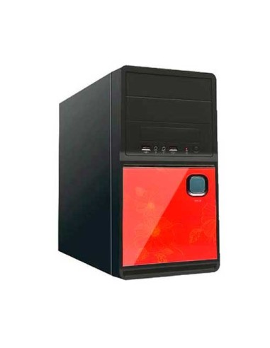 UNYKAch UK-6009 Torre Negro, Rojo 500 W