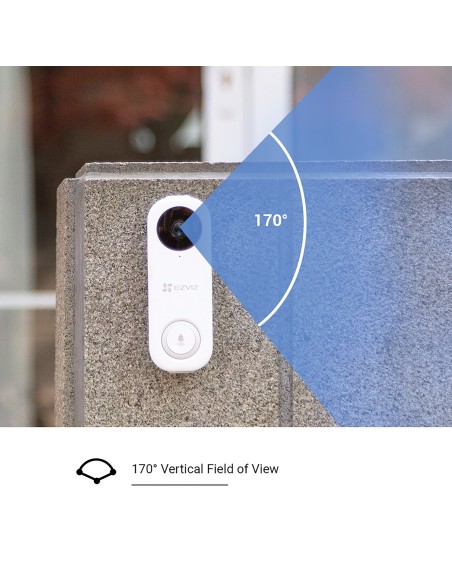 EZVIZ CS-BD-DB1C kit de timbre Blanco