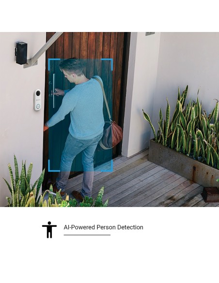 EZVIZ CS-BD-DB1C kit de timbre Blanco