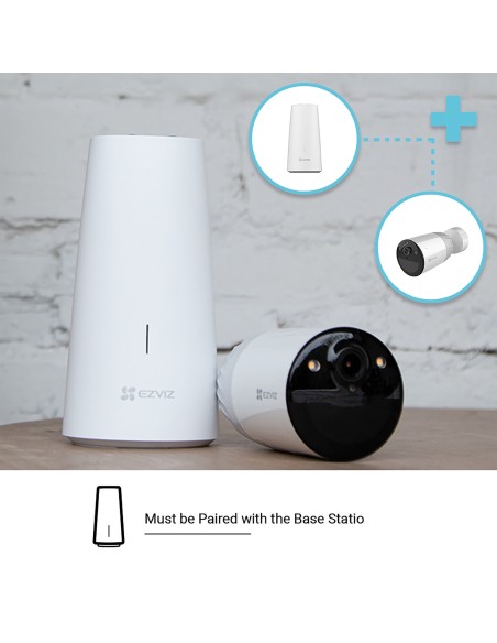 EZVIZ BC1-B3 Cámara de seguridad IP Interior y exterior Torreta 1920 x 1080 Pixeles Pared