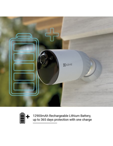 EZVIZ BC1-B3 Cámara de seguridad IP Interior y exterior Torreta 1920 x 1080 Pixeles Pared