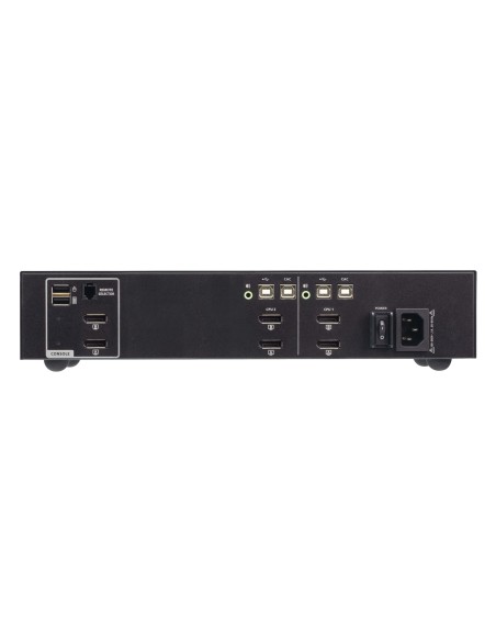 ATEN Switch KVM de seguridad avanzada DisplayPort dual display USB de 2 puertos con CAC (compatible con PSD PP v4.0)