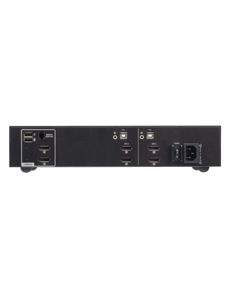 ATEN Switch KVM de seguridad avanzada DisplayPort dual display USB de 2 puertos (compatible con PSD PP v4.0)