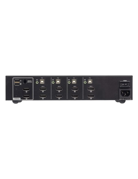 ATEN Switch KVM de seguridad avanzada DisplayPort dual display USB de 4 puertos (compatible con PSD PP v4.0)