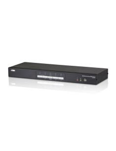 Aten CS1644A interruptor KVM Montaje en rack Negro