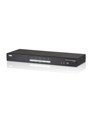 Aten CS1644A interruptor KVM Montaje en rack Negro