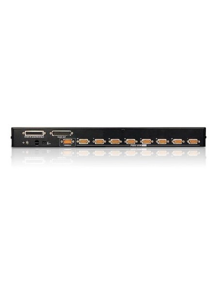 Aten CS1708A interruptor KVM Montaje en rack Negro