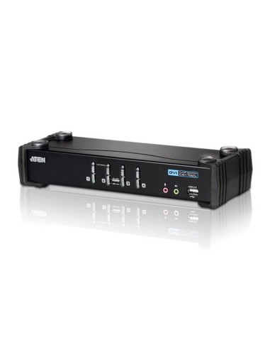Aten CS1764A interruptor KVM Negro