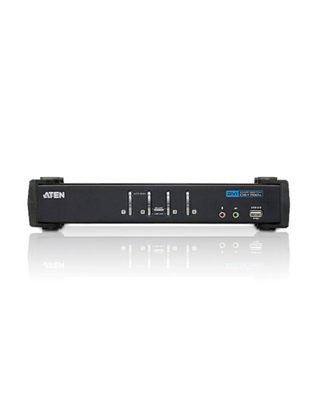 Aten CS1764A interruptor KVM Negro