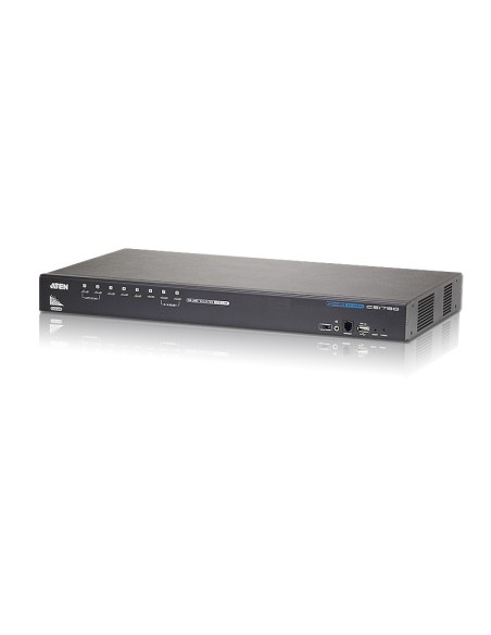 Aten CS1798 interruptor KVM Montaje en rack Negro