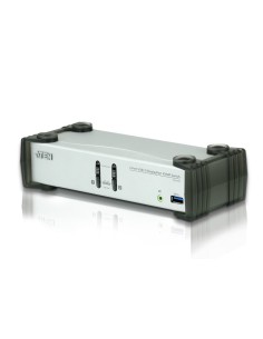 Aten CS1912 interruptor KVM Negro, Gris