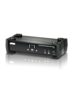 Aten CS1922 interruptor KVM Negro