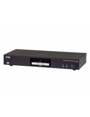 Aten CS1942DP-AT-G interruptor KVM Negro