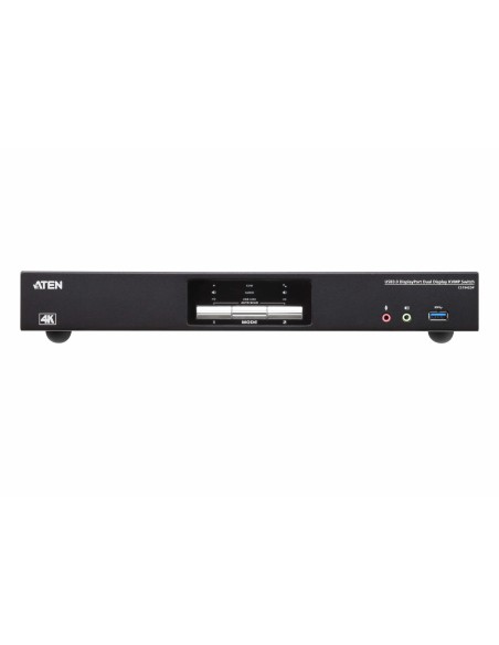 Aten CS1942DP-AT-G interruptor KVM Negro