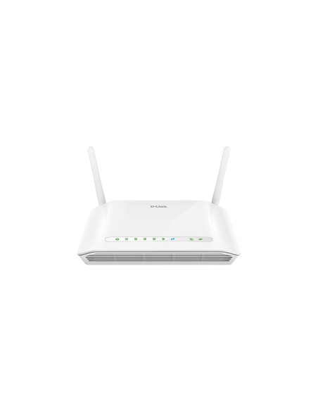 D-Link N300 ADSL2+ router inalámbrico Banda única (2,4 GHz) Ethernet rápido Blanco