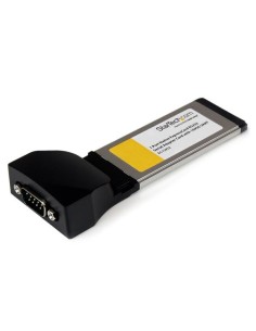 StarTech.com Tarjeta Adaptadora ExpressCard 34 de un Puerto Serie DB9 UART 16950 RS232 Express Card 34mm