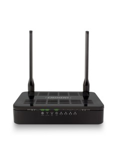 Eminent EM4710 router inalámbrico Doble banda (2,4 GHz   5 GHz) Gigabit Ethernet Negro