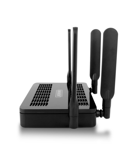 Eminent EM4720 router inalámbrico Doble banda (2,4 GHz   5 GHz) Gigabit Ethernet Negro