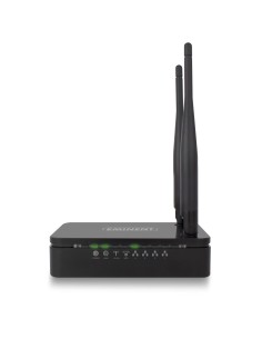 Eminent EM4700 router inalámbrico Banda única (2,4 GHz) Ethernet rápido Negro