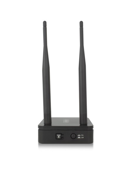 Eminent EM4700 router inalámbrico Banda única (2,4 GHz) Ethernet rápido Negro