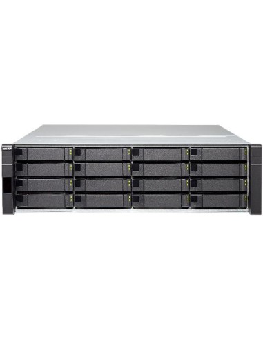 QNAP ES1640dc Ethernet Bastidor (3U) Negro NAS