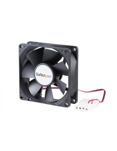 StarTech.com Ventilador Fan para Chasis Caja de Ordenador PC Torre - 80x25mm - Conector LP4