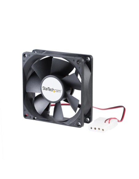 StarTech.com Ventilador Fan para Chasis Caja de Ordenador PC Torre - 80x25mm - Conector LP4