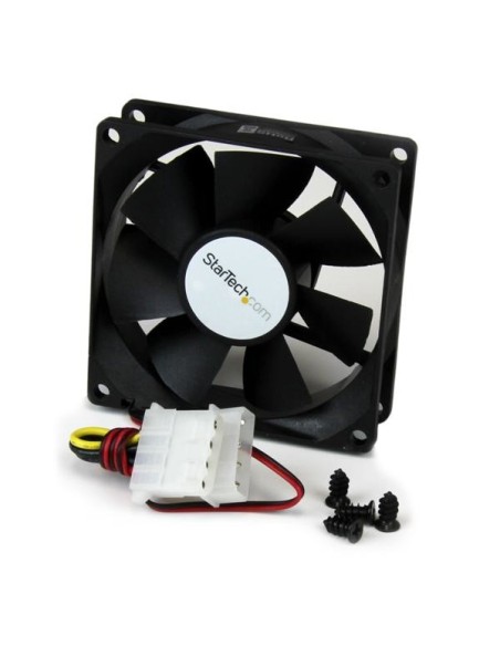 StarTech.com Ventilador Fan para Chasis Caja de Ordenador PC Torre - 80x25mm - Conector LP4