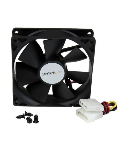 StarTech.com Ventilador Fan para Caja de Ordenador PC Torre - 92x25mm - Conector LP4