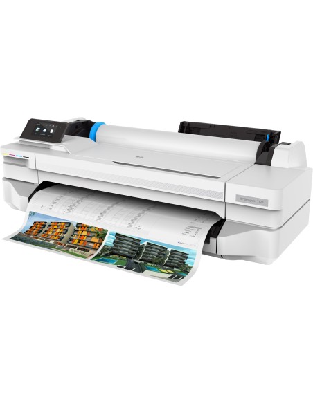 HP Designjet T125 impresora de gran formato Inyección de tinta térmica 1200 x 1200 DPI Ethernet Wifi