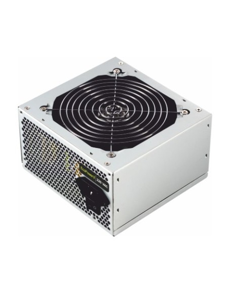 TooQ FUENTE ATX 500W PFC COOLER 12CM SILENCIOSO CAJA RETAIL COLOR PLATA
