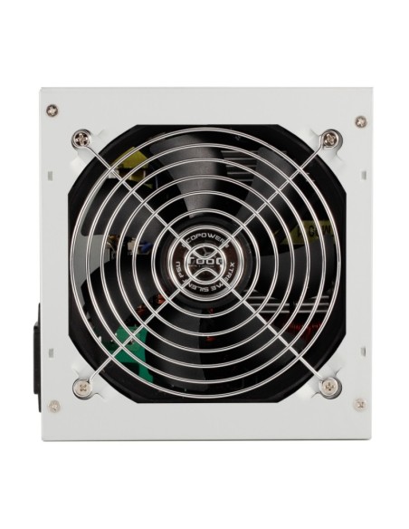 TooQ FUENTE ATX 500W PFC COOLER 12CM SILENCIOSO CAJA RETAIL COLOR PLATA