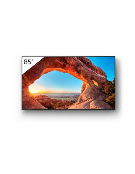 Sony FWD-85X85J pantalla de señalización Pantalla plana para señalización digital 2,16 m (85") LED 4K Ultra HD Negro Android 10