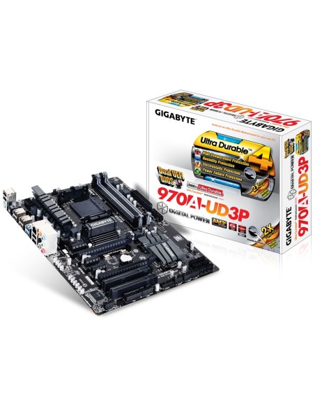 Gigabyte GA-970A-UD3P placa base AMD 970 Socket AM3+ ATX