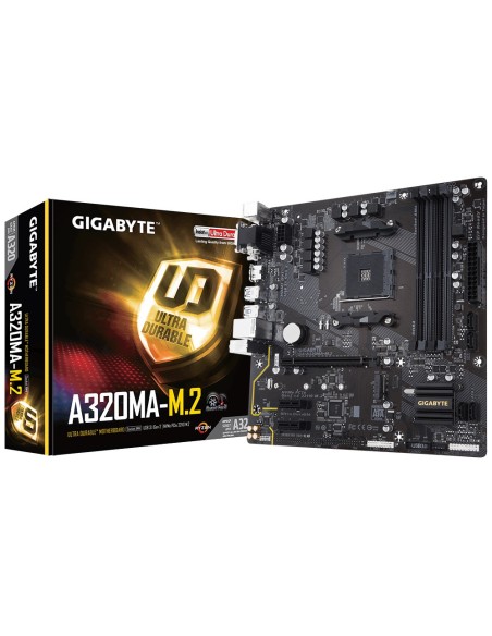 Gigabyte GA-A320MA-M.2 placa base AMD A320 Zócalo AM4 micro ATX