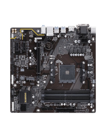 Gigabyte GA-A320MA-M.2 placa base AMD A320 Zócalo AM4 micro ATX