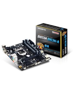 Gigabyte GA-B85M-DS3H-A placa base Intel® B85 LGA 1150 (Zócalo H3) micro ATX