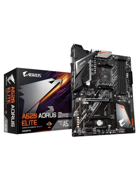 Gigabyte A520 Aorus Elite AMD A520 Zócalo AM4 ATX