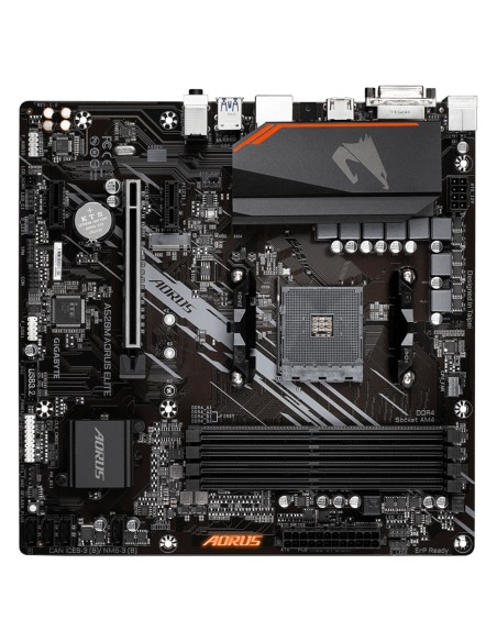 Gigabyte A520M AORUS ELITE (rev. 1.0) AMD A520 Zócalo AM4 micro ATX