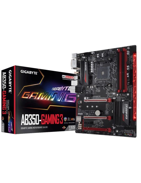 Gigabyte GA-AB350-GAMING 3 placa base AMD B350 Zócalo AM4 ATX