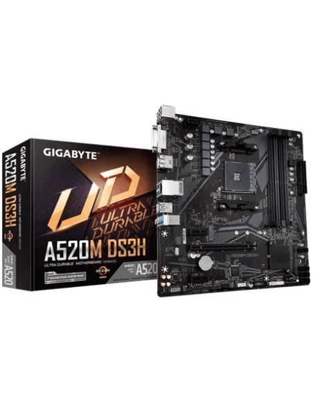 Gigabyte A520M DS3H DDR4 Negra