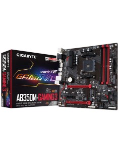 Gigabyte GA-AB350M-Gaming 3 AMD B350 Zócalo AM4 micro ATX