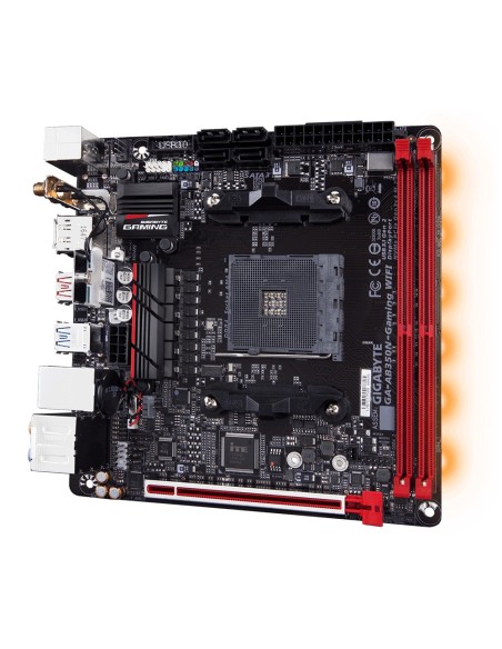 Gigabyte GA-AB350N-Gaming WIFI AMD B350 Zócalo AM4 mini ITX