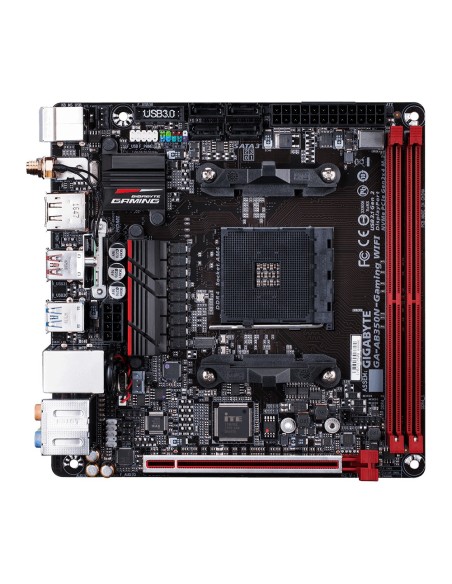 Gigabyte GA-AB350N-Gaming WIFI AMD B350 Zócalo AM4 mini ITX