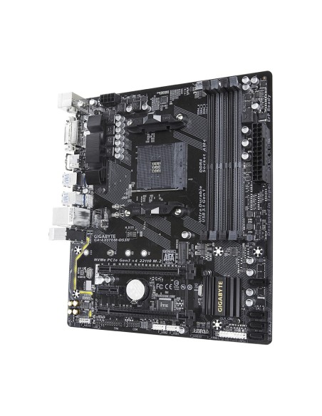 Gigabyte GA-AX370M-DS3H placa base AMD X370 Zócalo AM4 micro ATX
