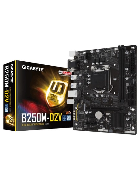Gigabyte GA-B250M-D2V placa base Intel® B250 LGA 1151 (Zócalo H4) ATX