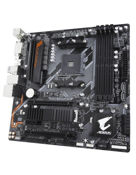 Gigabyte B450 AORUS M (rev. 1.0) AMD B450 Zócalo AM4 micro ATX